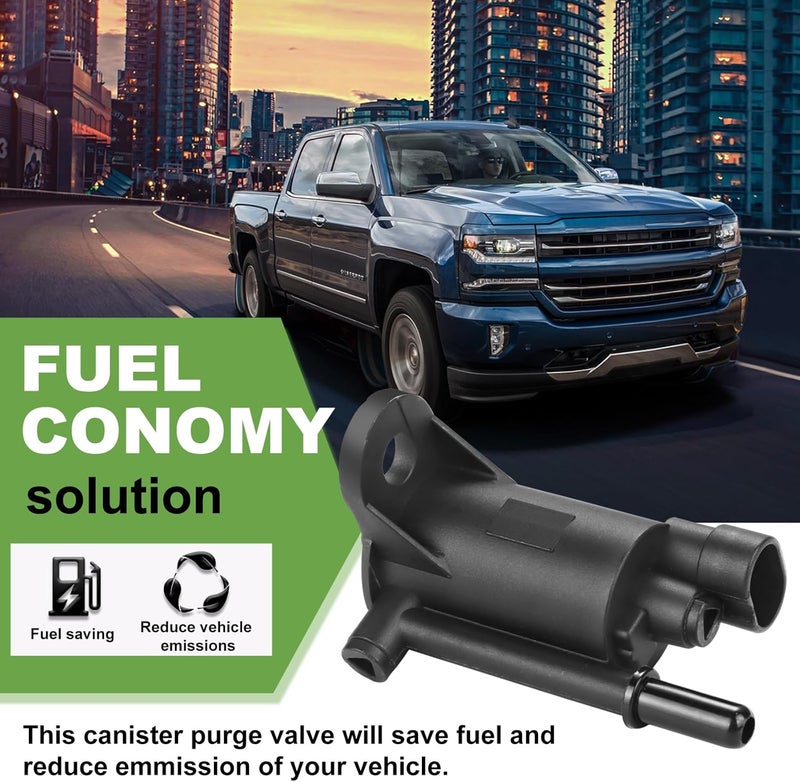 Mormonea 214-646 1997279 Evap Vapor Canister Purge Valve Solenoid Compatible With Silverado Tahoe Sierra Yukon Escalade 1999 2000 2001 2002 2003 2004 - Image 3